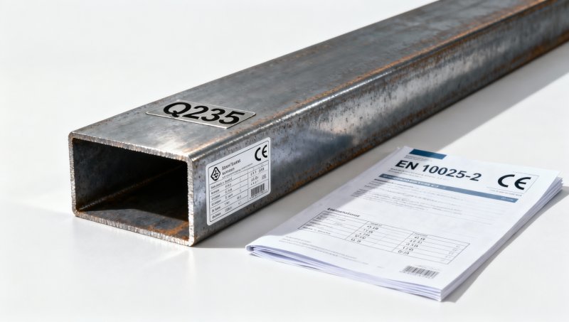 Does Q235 Steel Meet EN 10025-2 Requirements for CE Marking in EU Construction Projects?