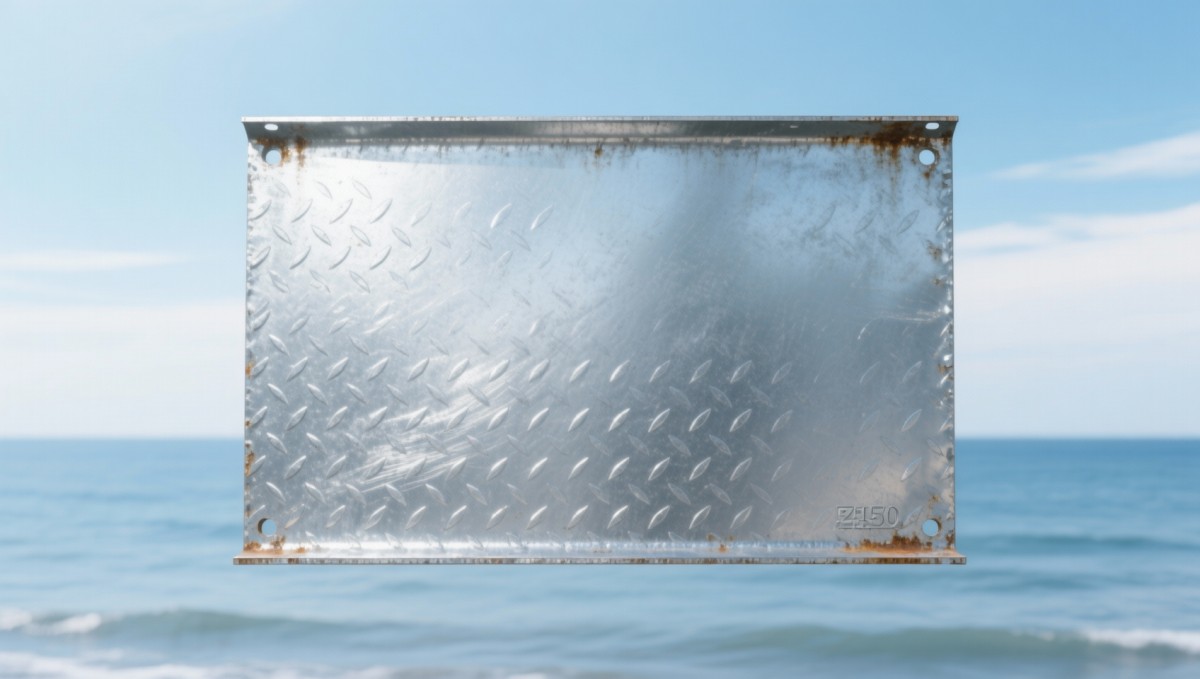 Z150 steel sheet corrosion resistance performance after 5 years of coastal exposure testing