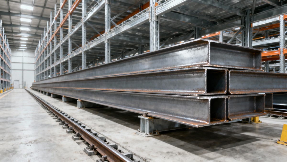 Hot rolled I beam for warehouse racking: Why 20mm web thickness is optimal for 12m spans in ASRS systems