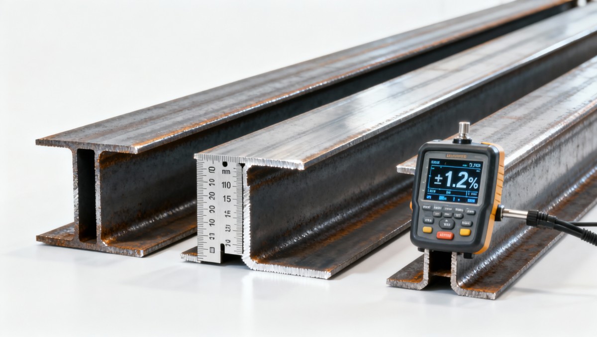 How Do ASTM and EN Standards Define Acceptable Tolerances for I Beam Weight Per Meter?