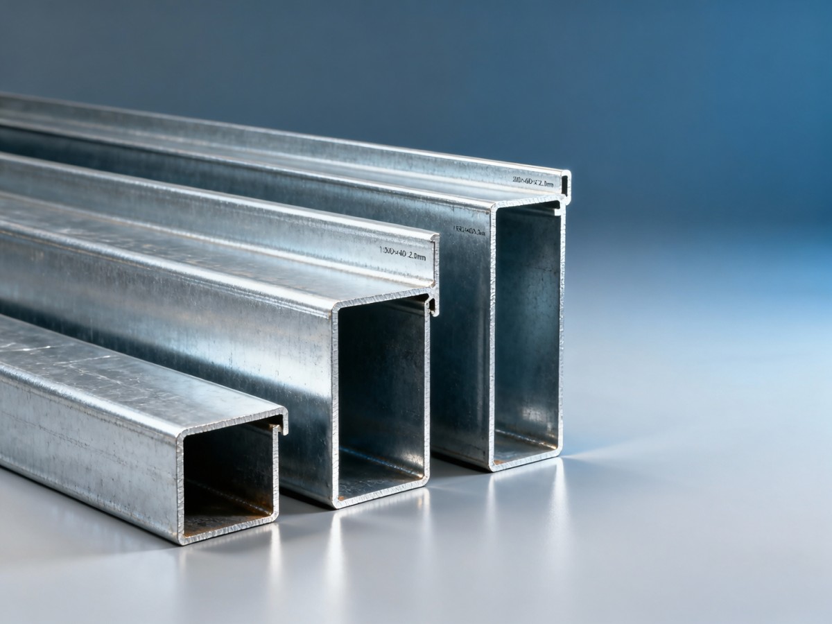 C Section Steel Load Capacity Charts for Mezzanine Floor Design in Commercial Warehouses