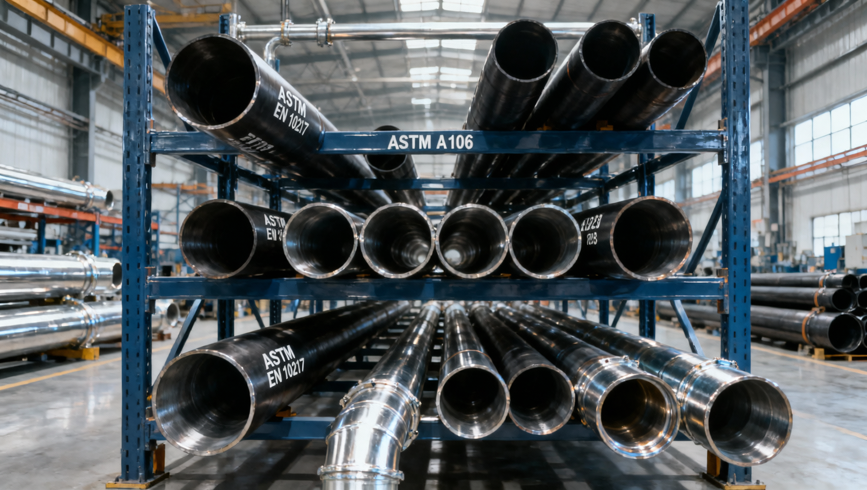 كيف تختلف معايير ASTM و EN لأنابيب الصلب الصناعية في المشتريات العالمية؟