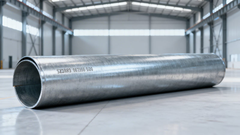 How Galvanized Steel Pipe Suppliers Ensure Traceability from Coil to Cut Length for Pipeline Contractors