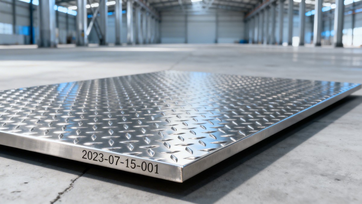 Stainless steel embossed plate supplier in Europe: How to verify material traceability?