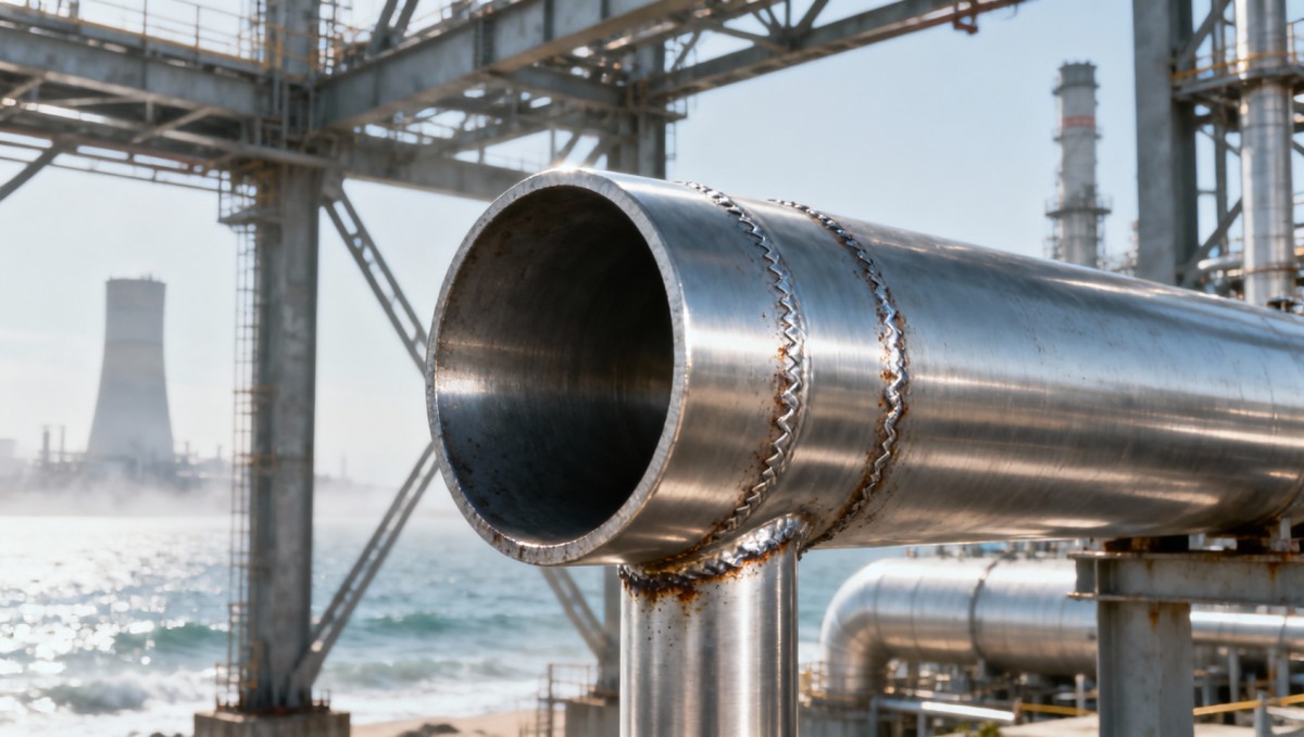How does 304L stainless steel pipe perform in high-chloride environments?