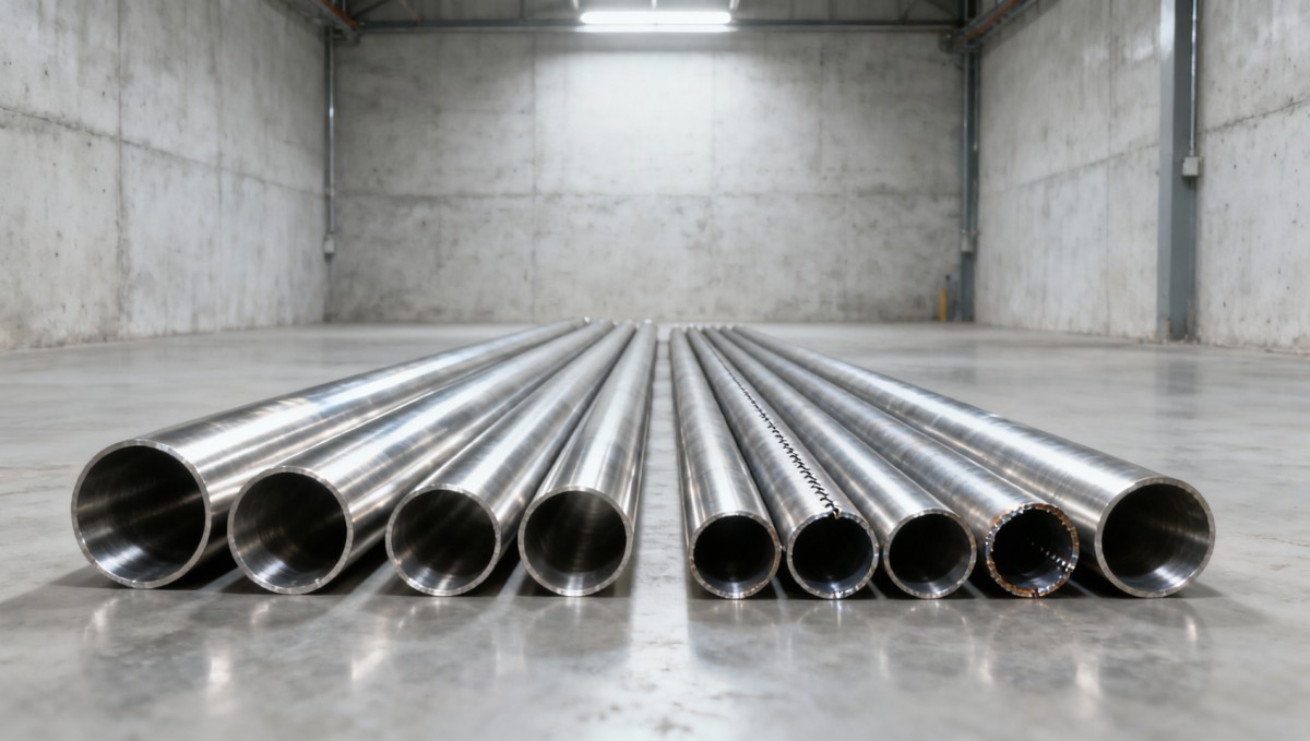 Why does SS304 pipe price vary between seamless and welded types?