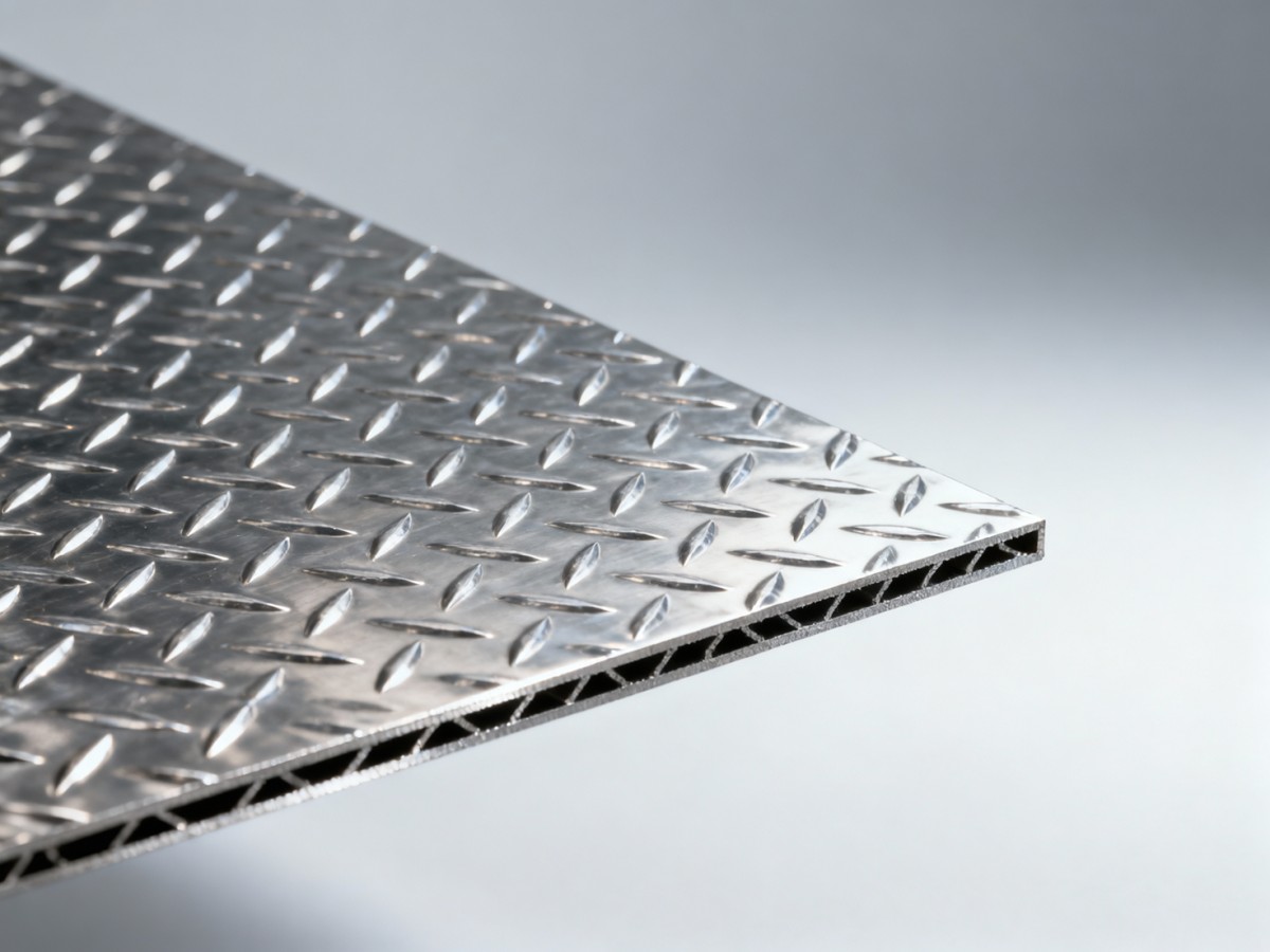 Stainless steel embossed plate looks uniform — until you check flatness across batches