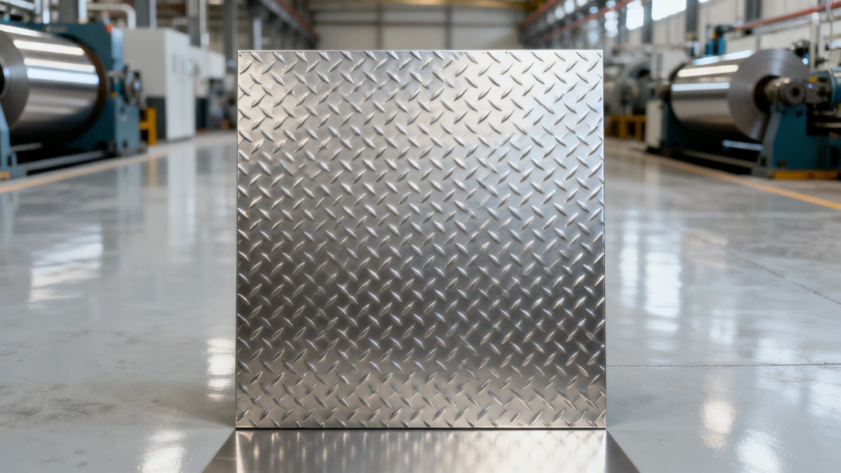 Stainless steel embossed plate looks uniform — until you check flatness across batches