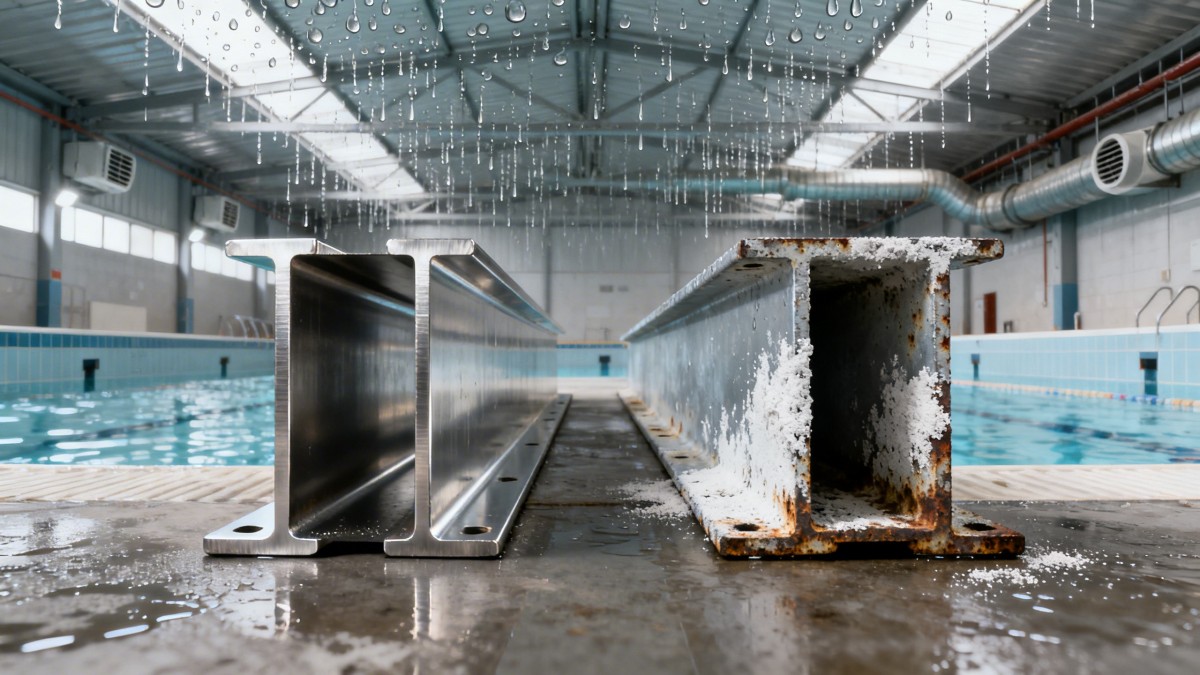 Galvanized steel isn’t always corrosion-proof — especially in high-humidity indoor zones