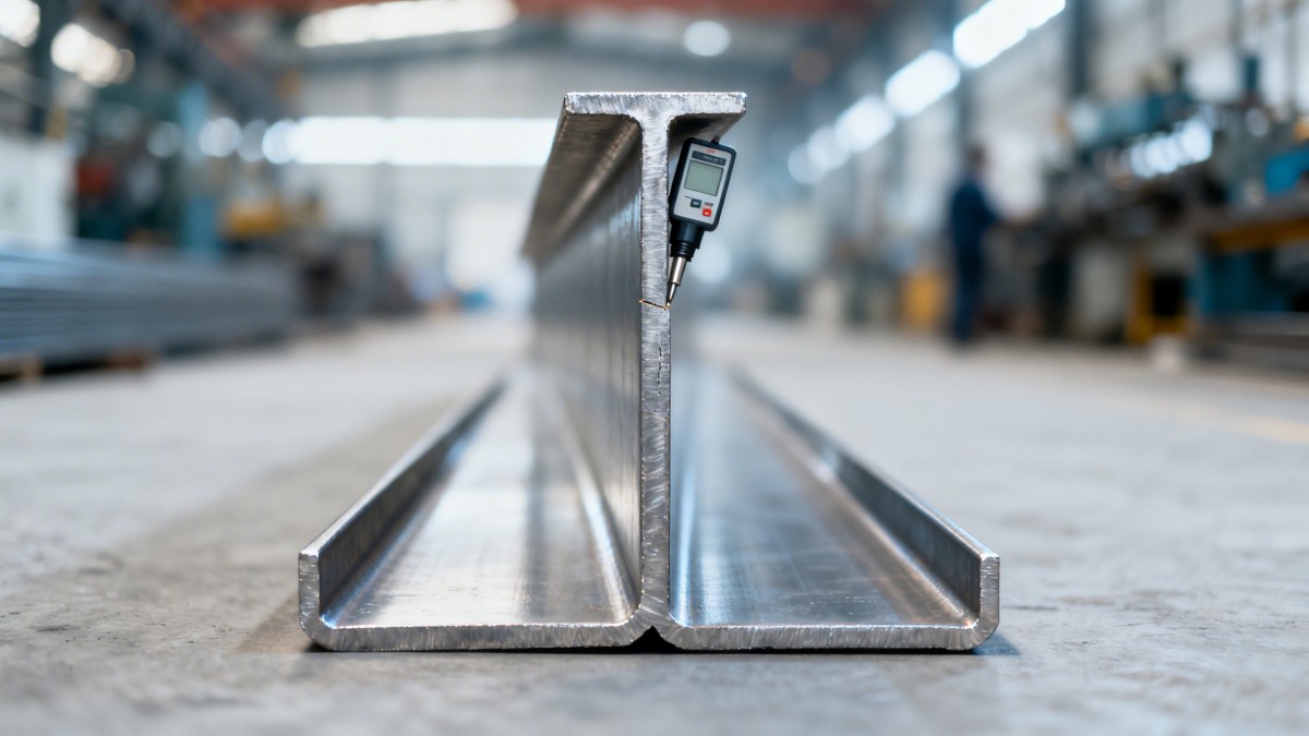 Steel channel web thickness tolerance isn’t symmetrical—and how that skews load distribution in cantilevered supports