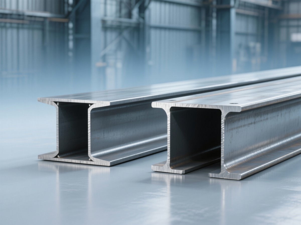 I beam vs H beam — Not just shape differences, but load-path consequences