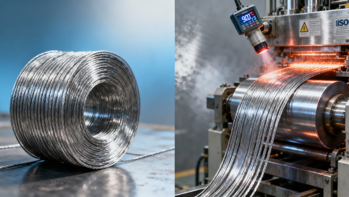 Steel metal wire with consistent ductility across batches—what process controls make it possible?