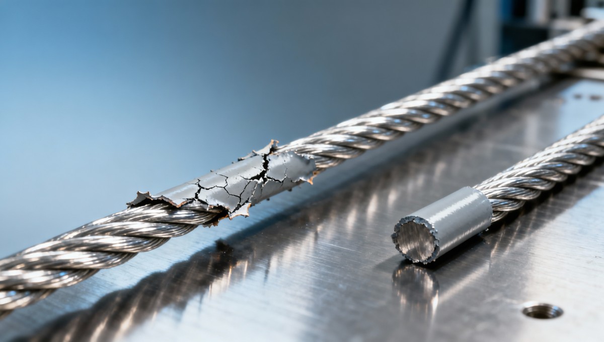 When coated stainless steel wire loses adhesion after thermal cycling: A real-world failure pattern