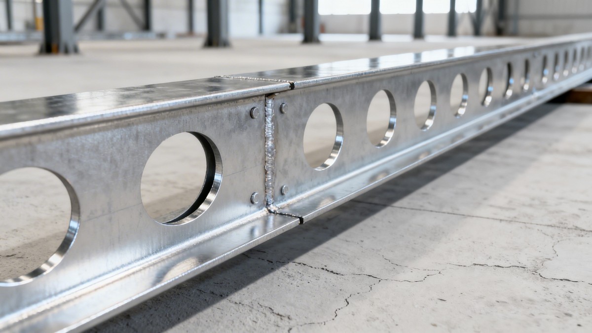 Steel construction beam or perforated steel beam? When open-web design changes load calculations