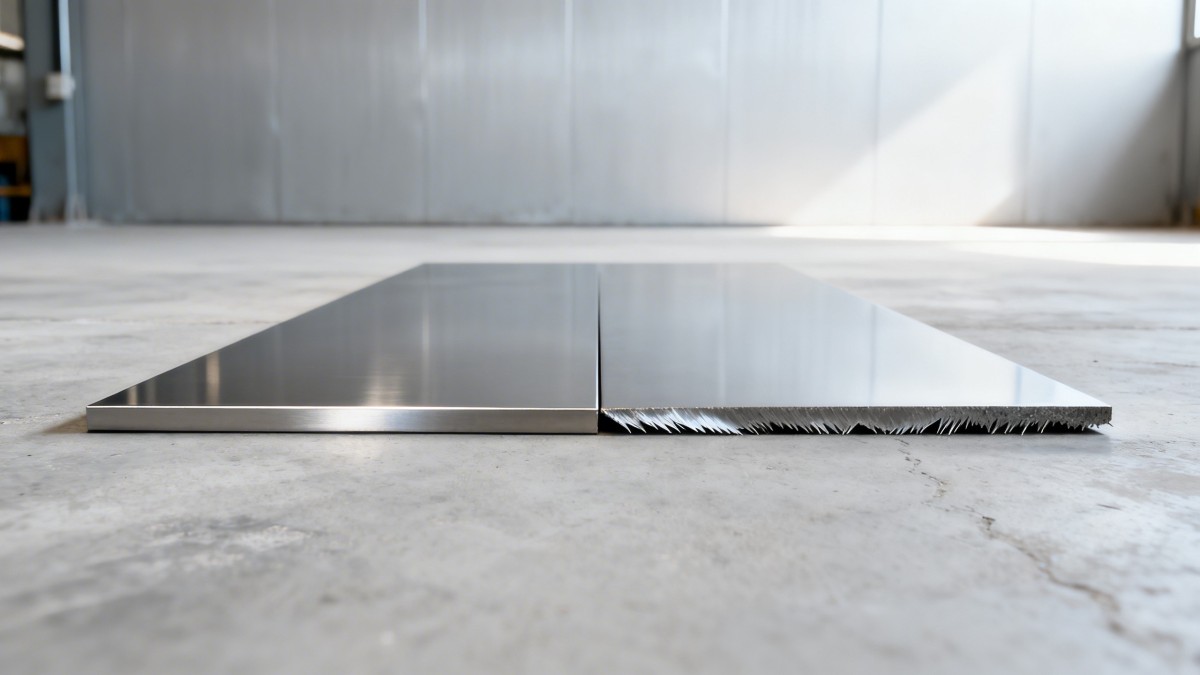 SS304 Plate Price: How Edge Condition (Mill-Cut vs. Sheared) Impacts Final Fabrication Cost