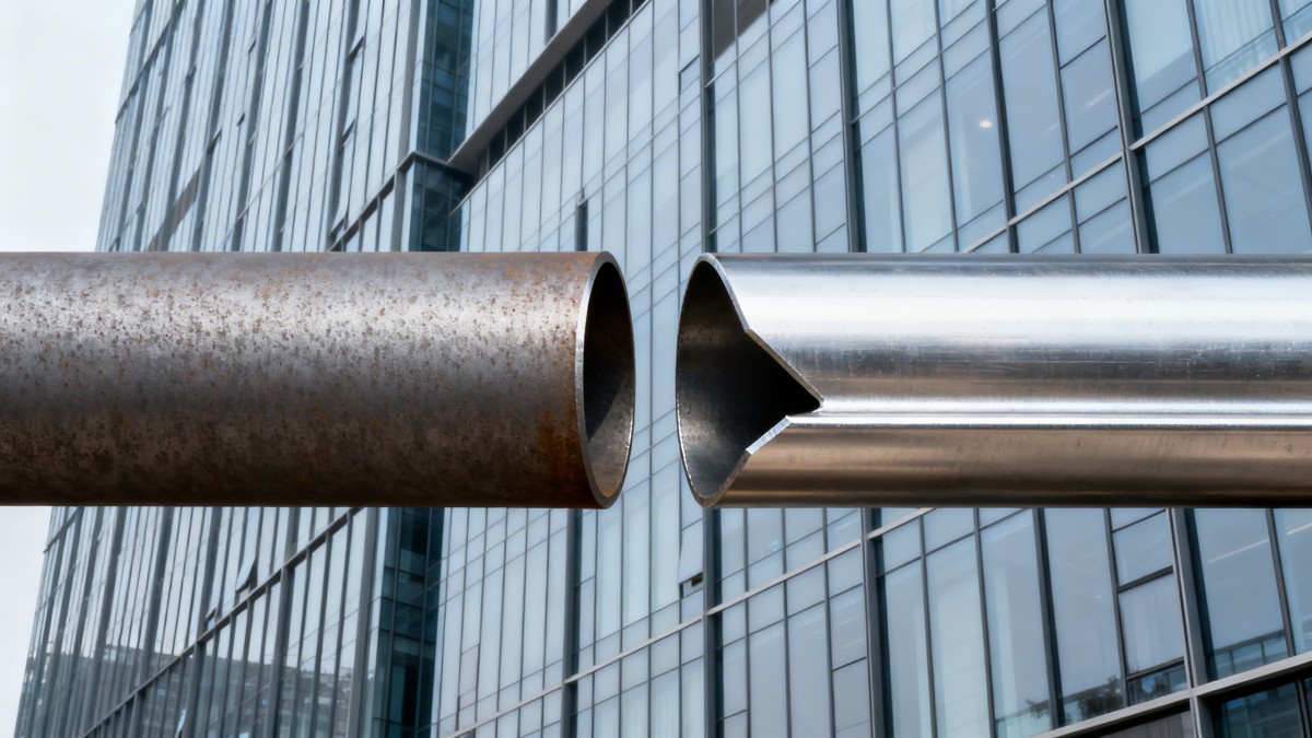 Steel tube price comparison: Hot-rolled vs. cold-formed for high-rise facades