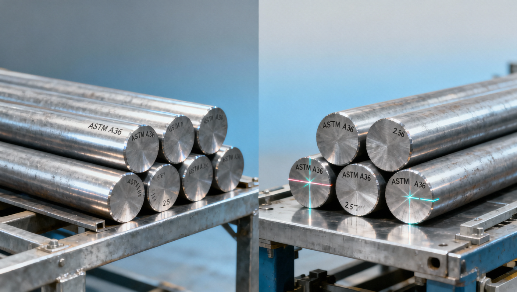 قضيب دائري ASTM A36 لبناء المستودعات: ما هي التفاوتات التي تهم فعليًا في الموقع؟