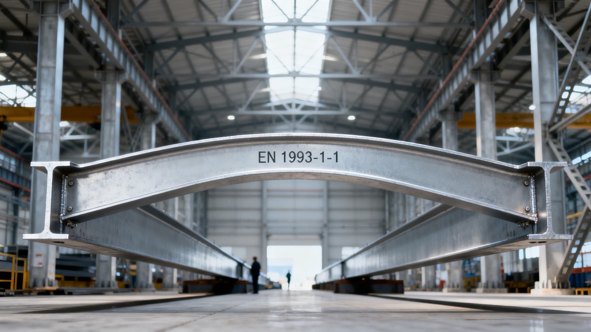 Industrial I beam deflection limits — are your specs aligned with EN 1993-1-1?