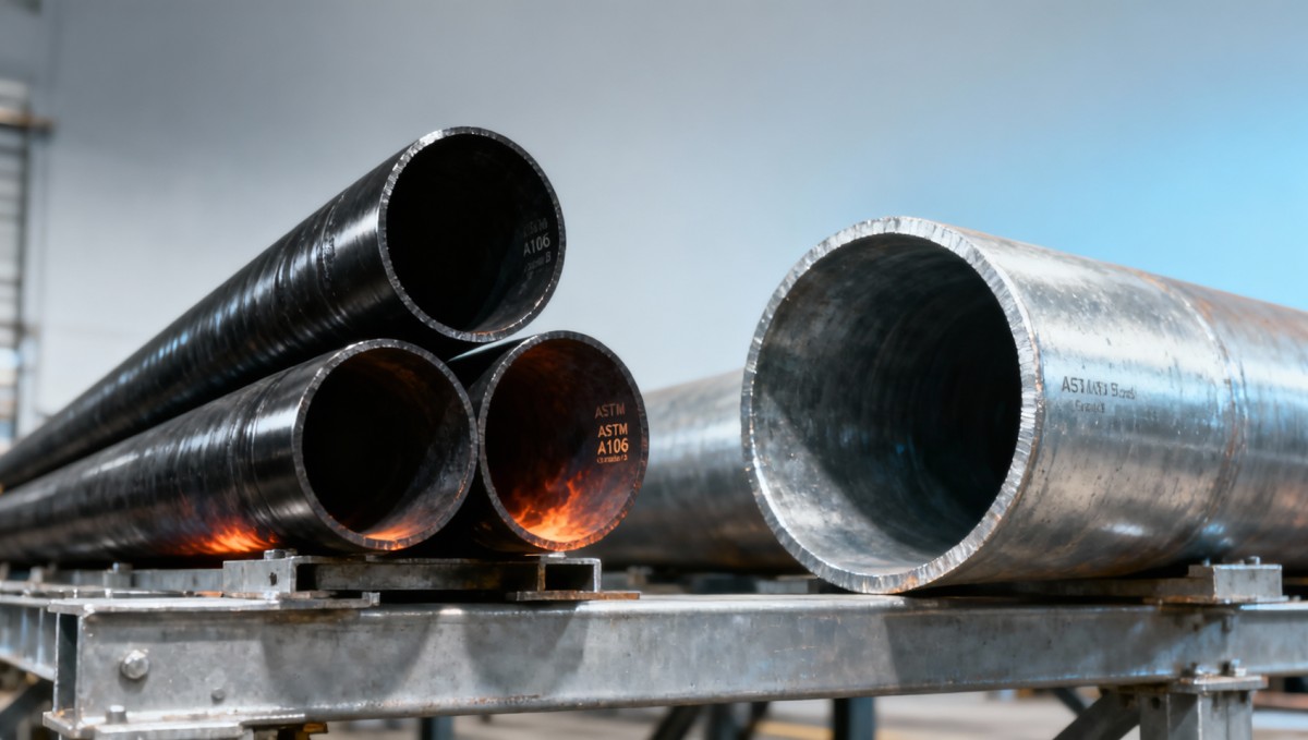 Carbon steel tube suppliers may substitute A53 for A106 — and it changes pressure rating at temperature