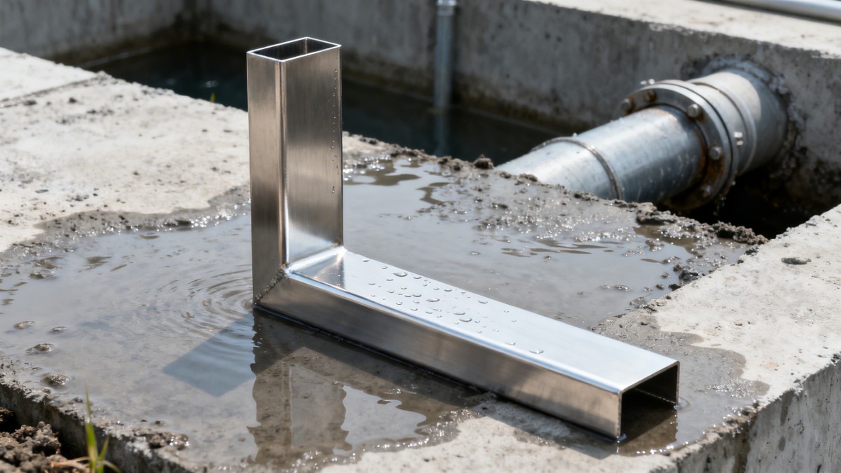 316 angle in wastewater infrastructure: Is chloride stress cracking inevitable after 8 years?