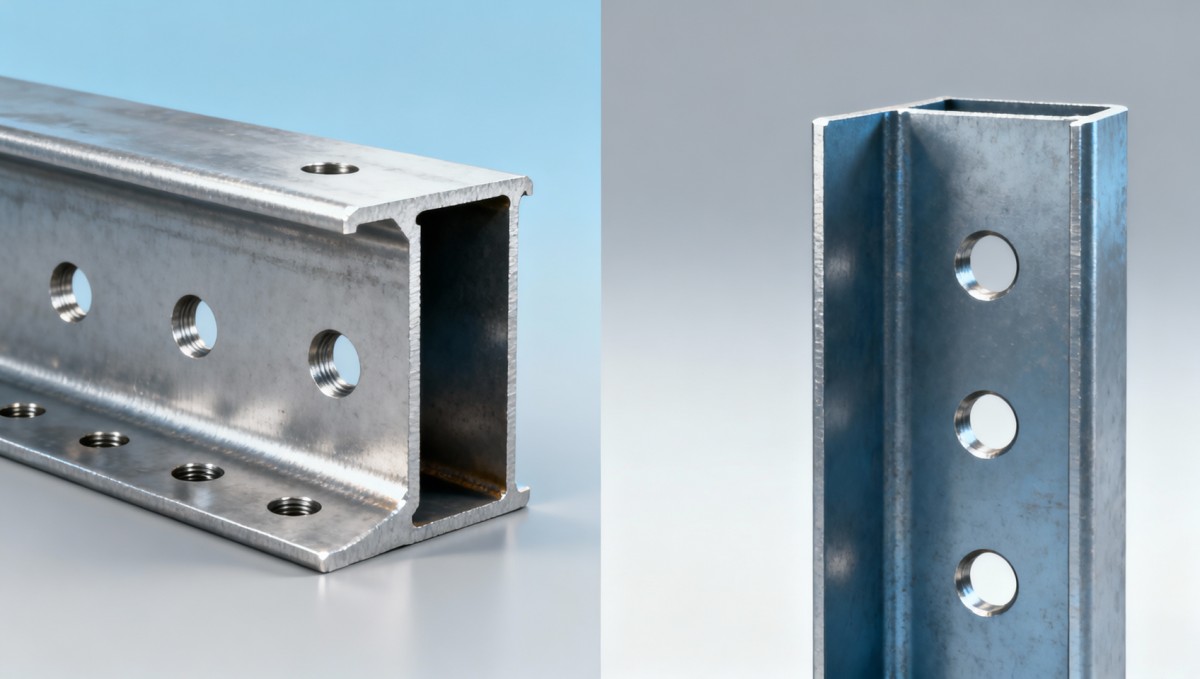 A36 angle strength specs assume full-section yield—what if you drill through the leg?