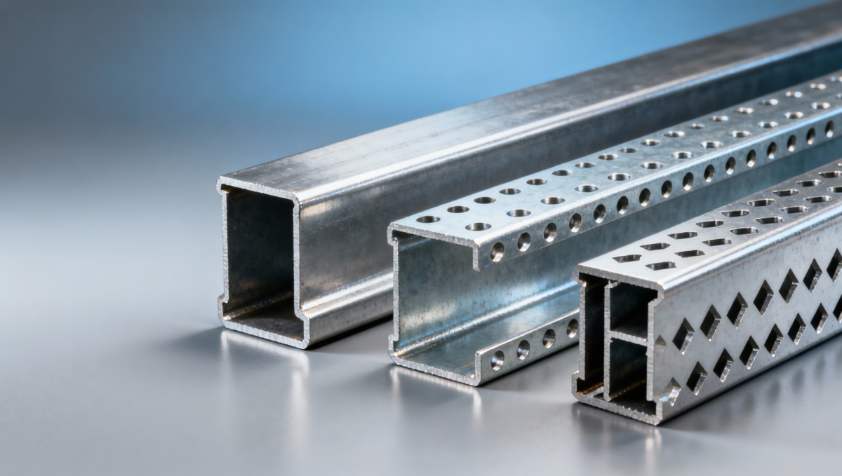 L shaped metal bars with pre-punched holes: Do hole patterns compromise torsional rigidity? قضبان معدنية على شكل حرف L مع ثقوب مسبقة الصنع: هل تؤثر أنماط الثقوب على الصلابة الالتوائية؟