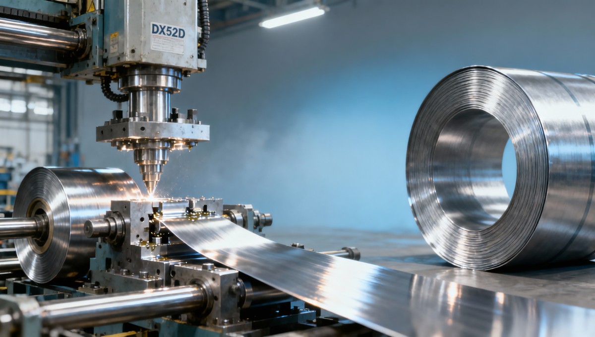 DX52D steel performs poorly in deep-drawing without proper lubrication control