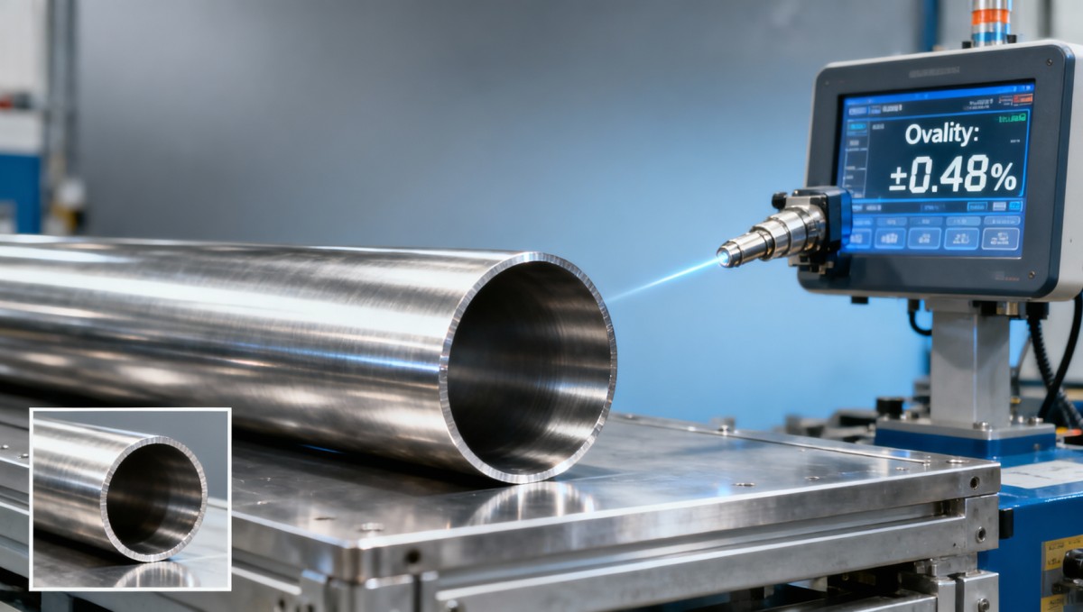 Stainless steel tubing ovality increases after cold drawing—how much is acceptable?