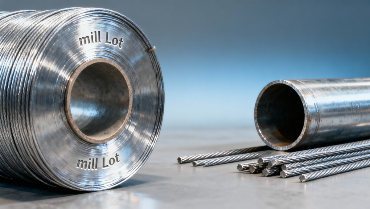 Steel wire manufacturer batch traceability — why mill lot numbers matter more than you think