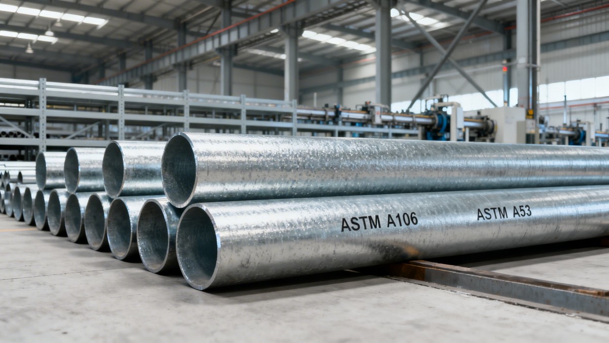 Galvanized pipe specifications: Are ASTM A53 and A106 still fit for modern applications?