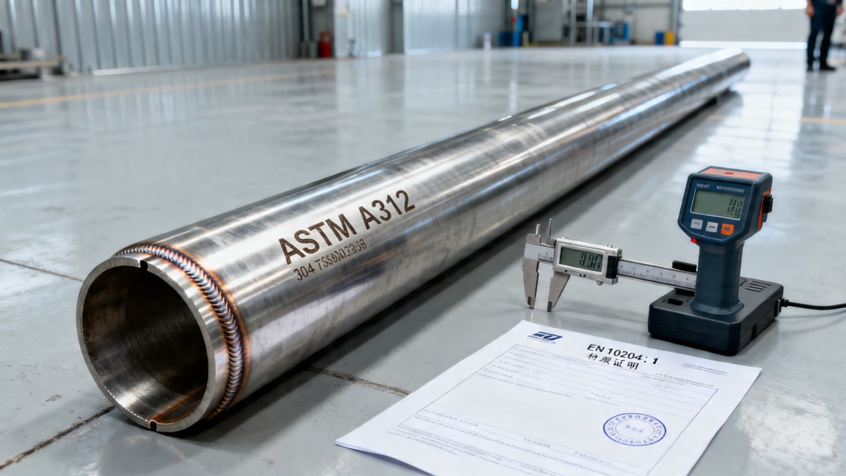 Not all ss pipe manufacturers meet ASTM A312 — how to verify compliance before ordering