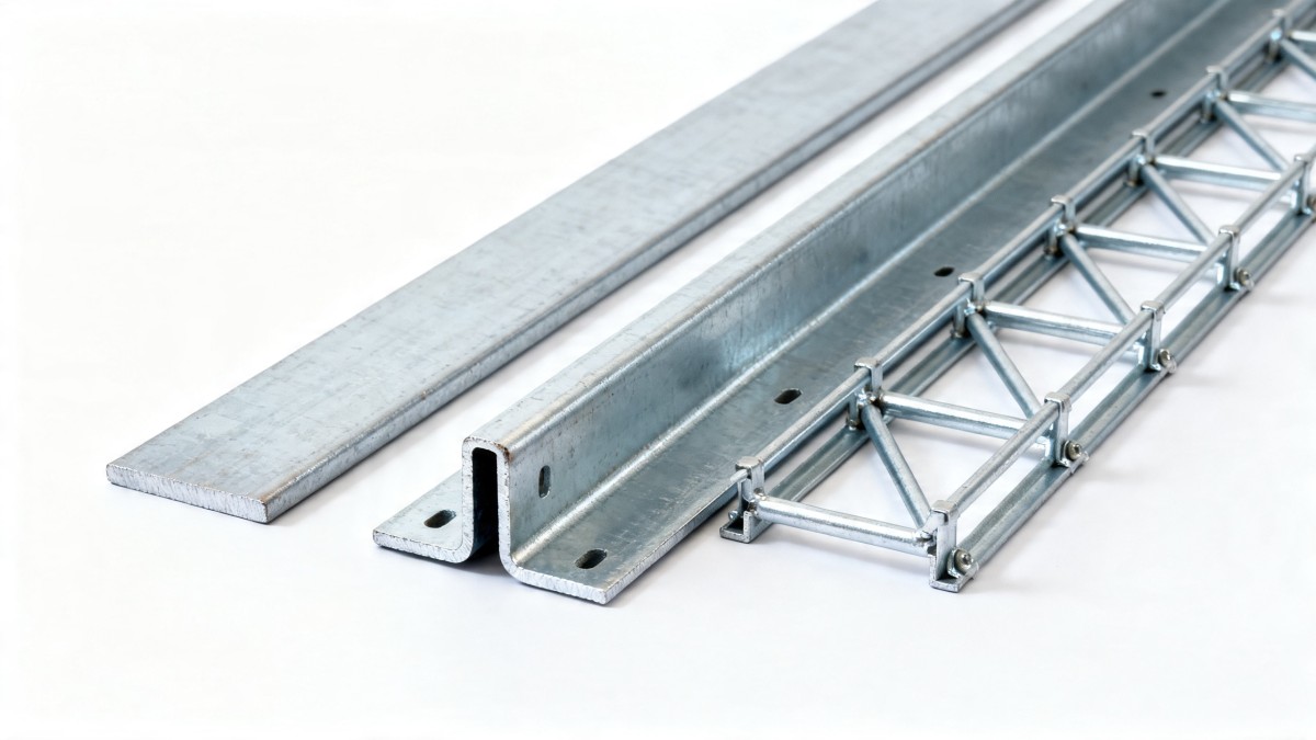 U Channel Steel or Flat Bar? The Difference Shows in Framing