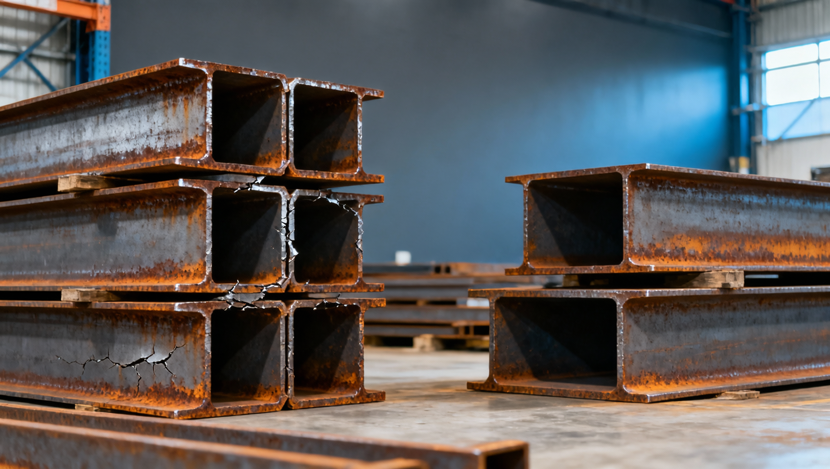 العوارض المدرفلة على الساخن ومشكلات السطح التي يجب فحصها أولاً