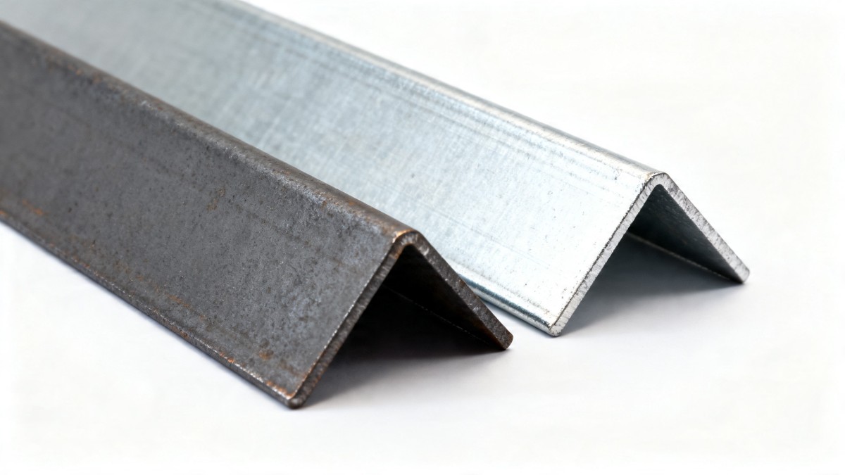 Hot Dip Galvanized Angle Steel vs Plain