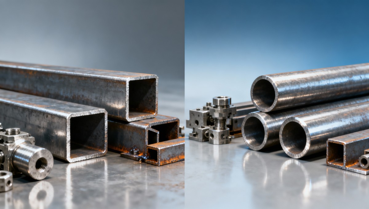 Steel Square Rod or Round Bar?