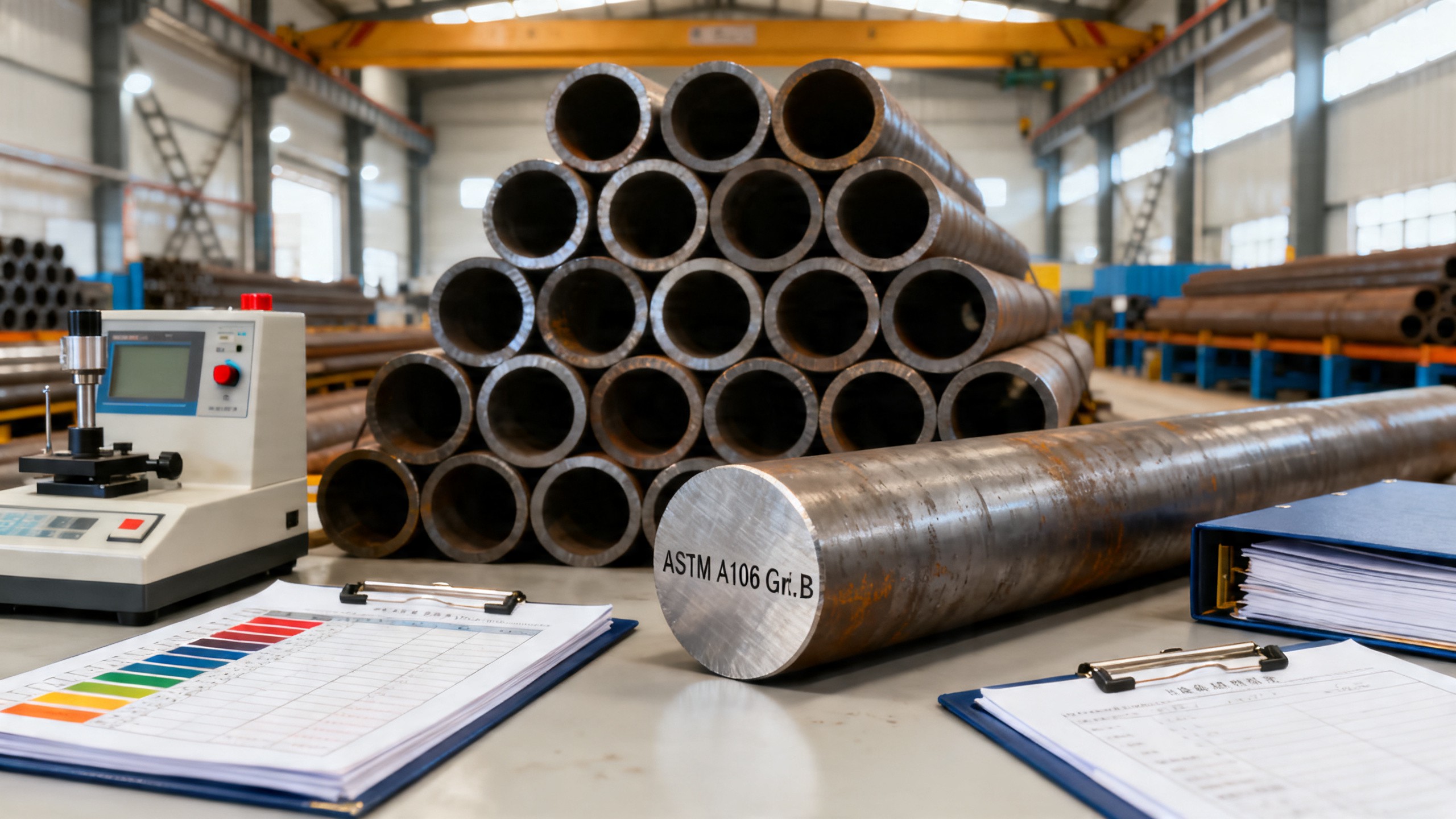 الدرجات المكافئة لـ ASTM A106 Gr.B وأين يحدث الالتباس