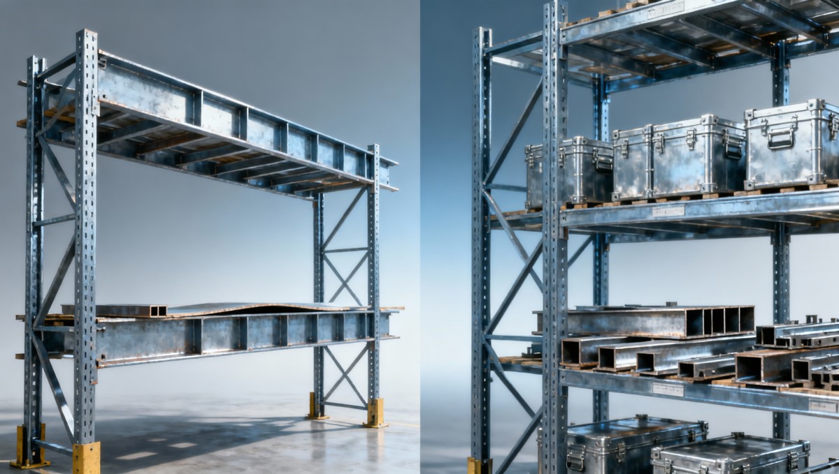 Will Angle Iron for Shelving Sag Under Heavy Loads?