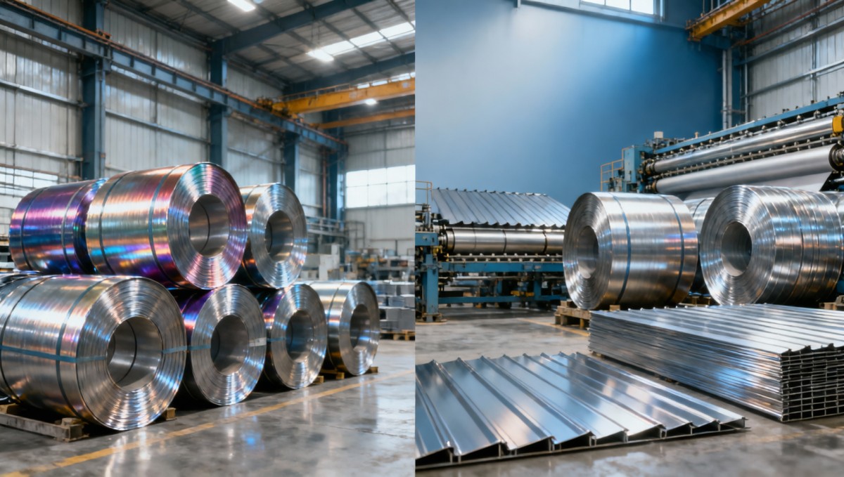 Coil Coated Steel vs PPGI: What’s the Difference?