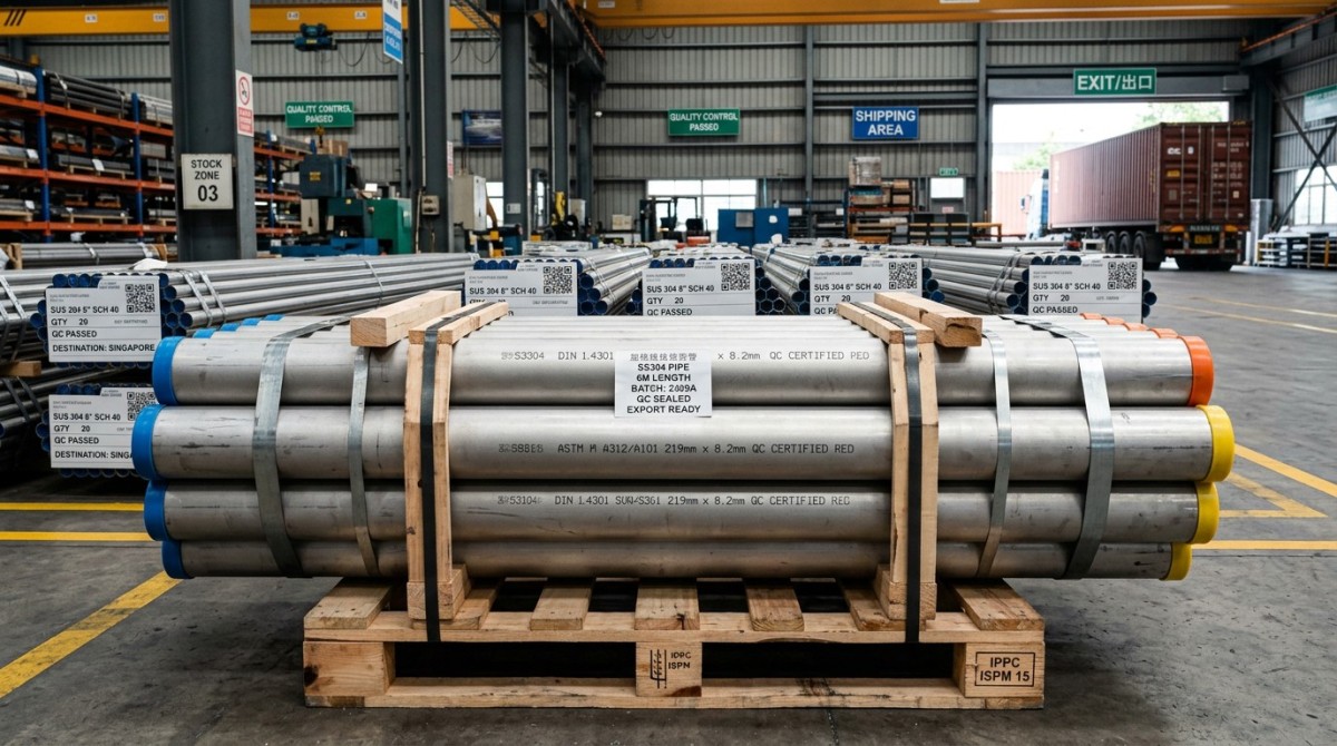 Stainless Steel Pipe Exporter Checklist Before the First Order