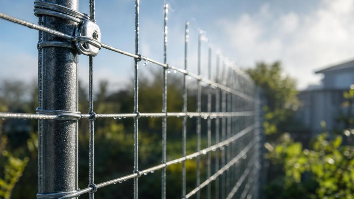 How long does steel wire for fencing last outdoors