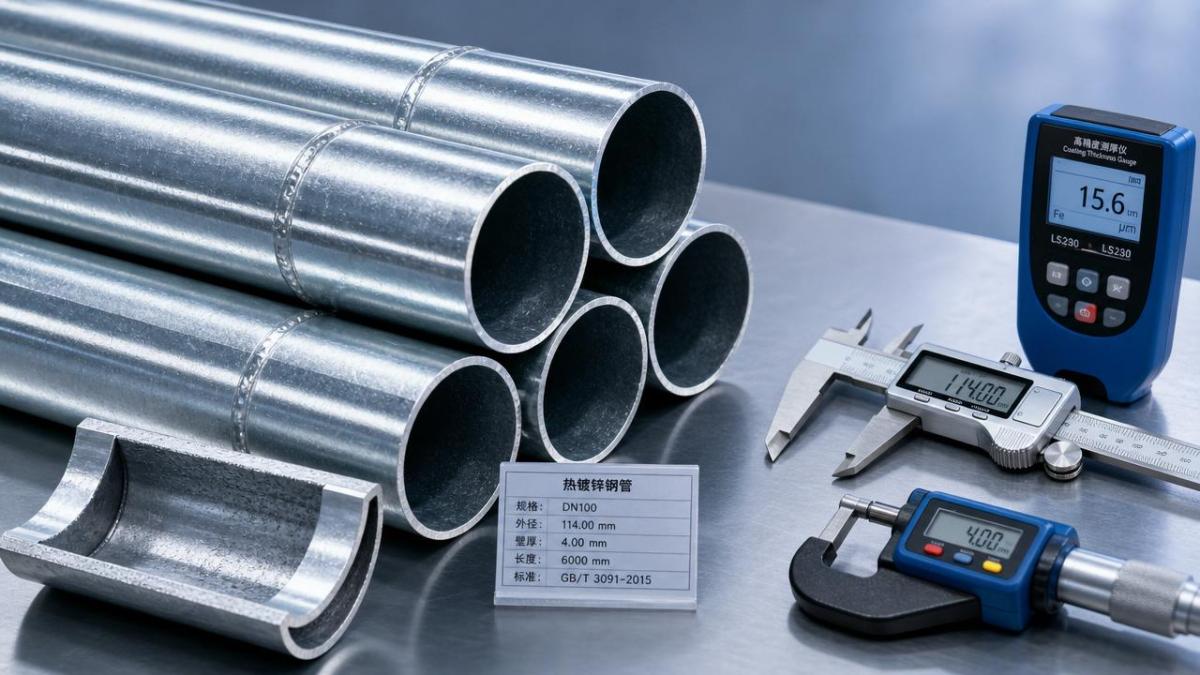 Galvanized Pipe for Water Supply: Common Quality Risks and How to Check Them