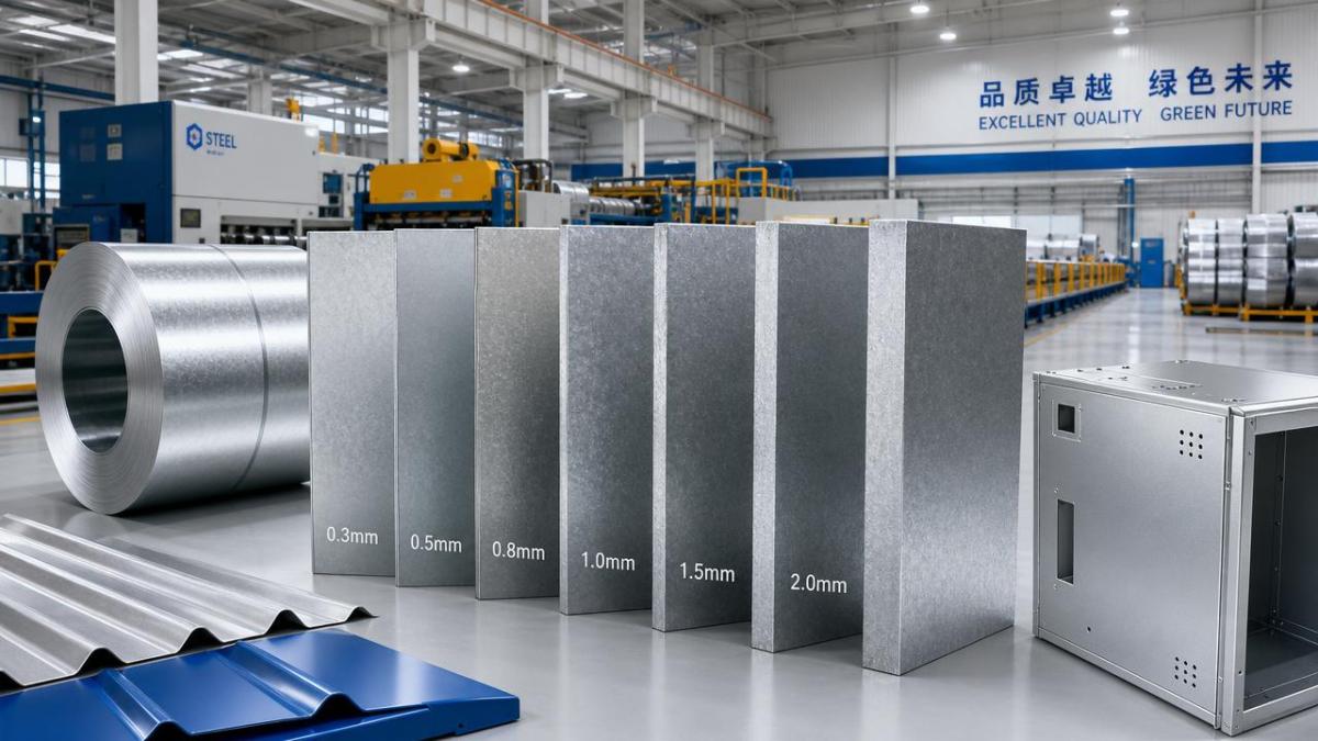 Galvanized Steel Sheet Thickness Options Explained Simply