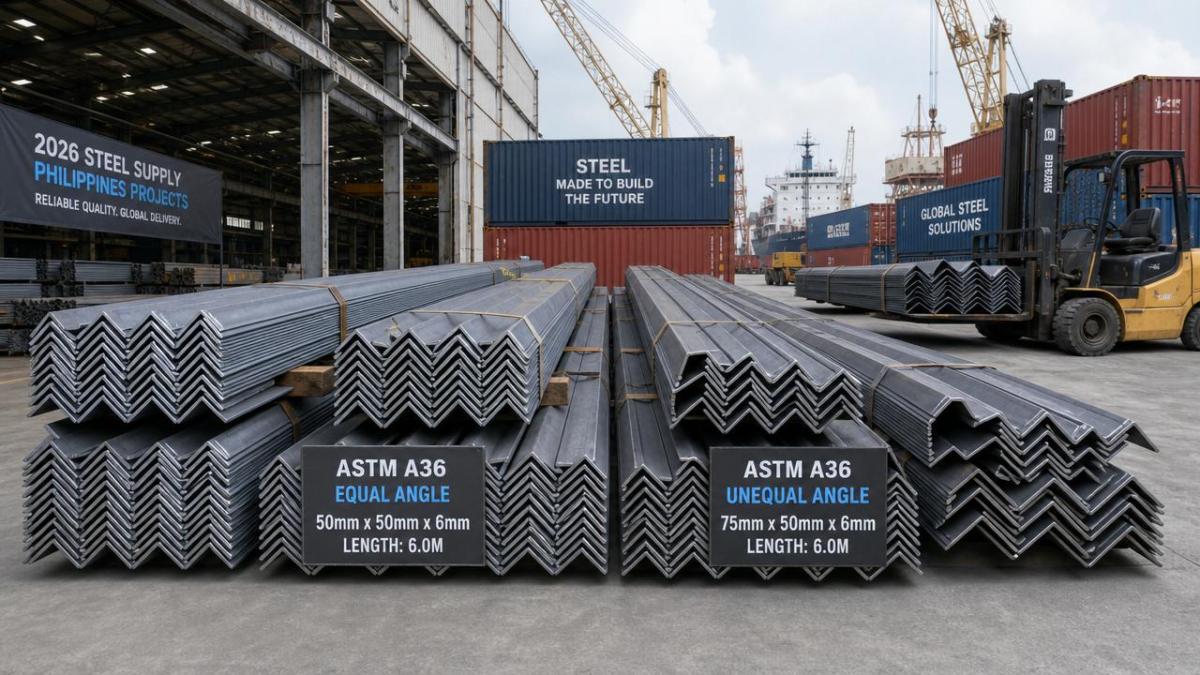 ASTM A36 Angle Steel Price per Ton in Philippines 2026
