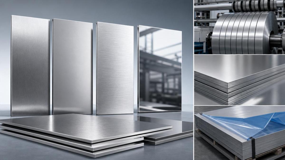 Why stainless steel 304 sheet price can vary by finish