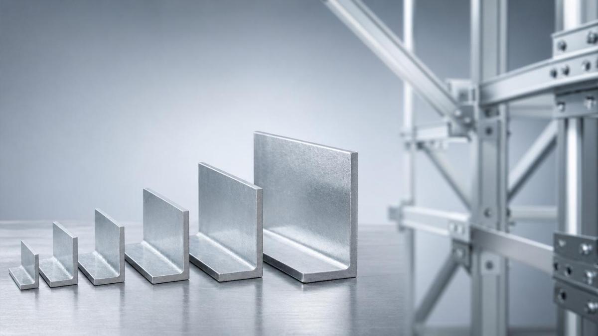 Small metal angle sizes that work for light framing