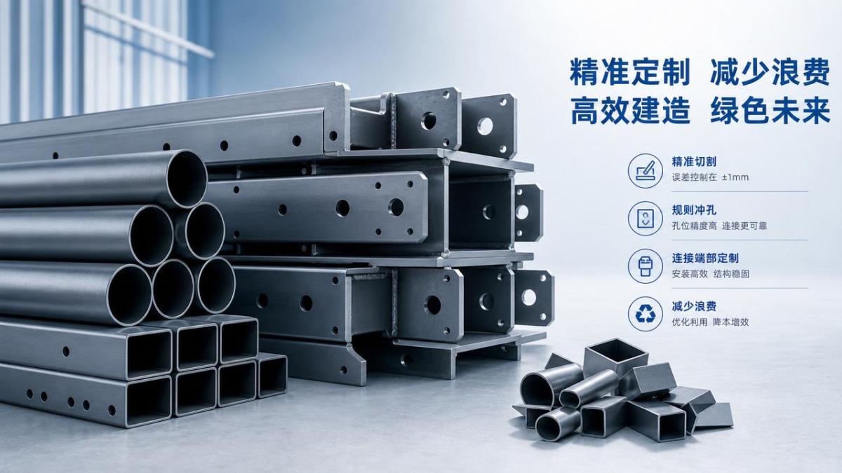 How custom steel tubing cuts waste in complex builds