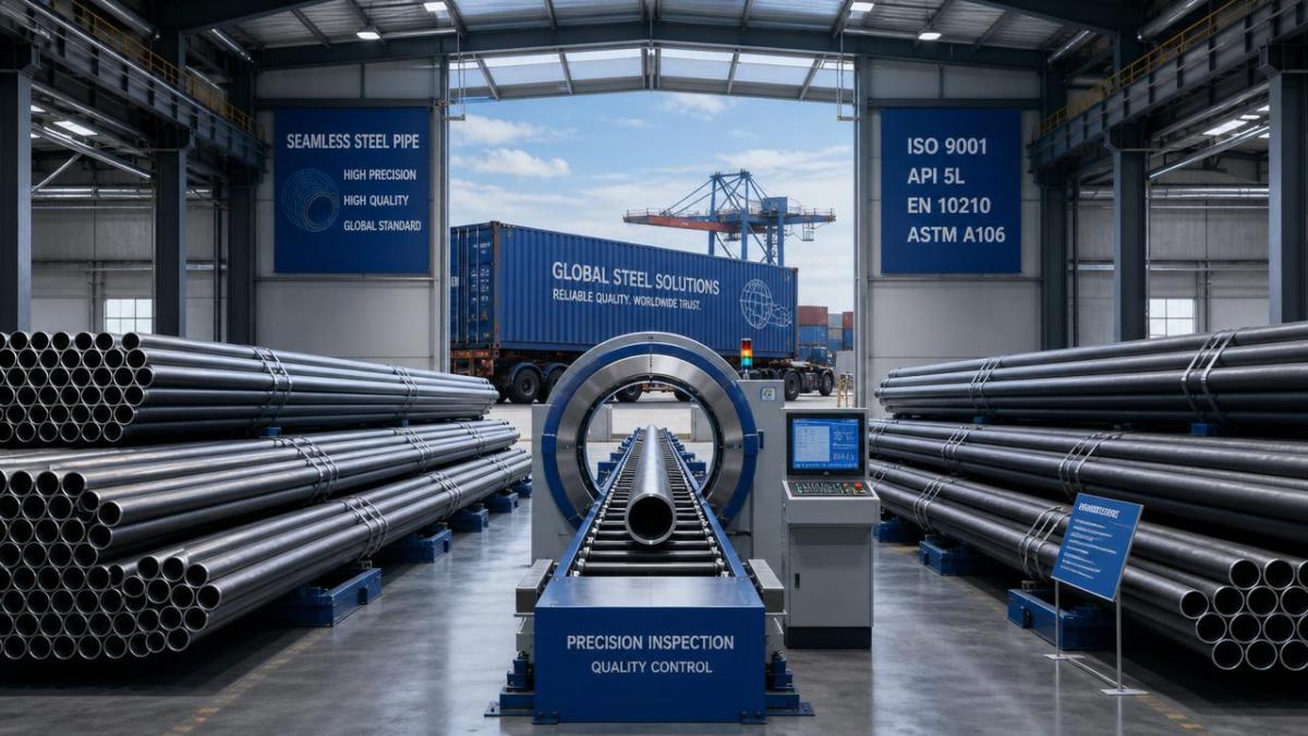 What sets a carbon steel seamless pipe manufacturer apart