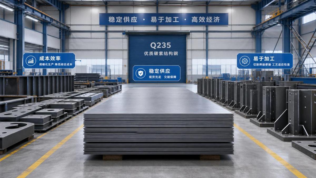 When Q235 steel plate is the right cost choice
