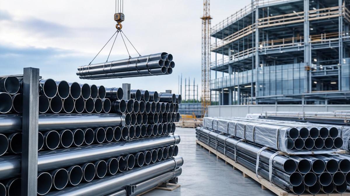 Why construction projects need stable pipe supply