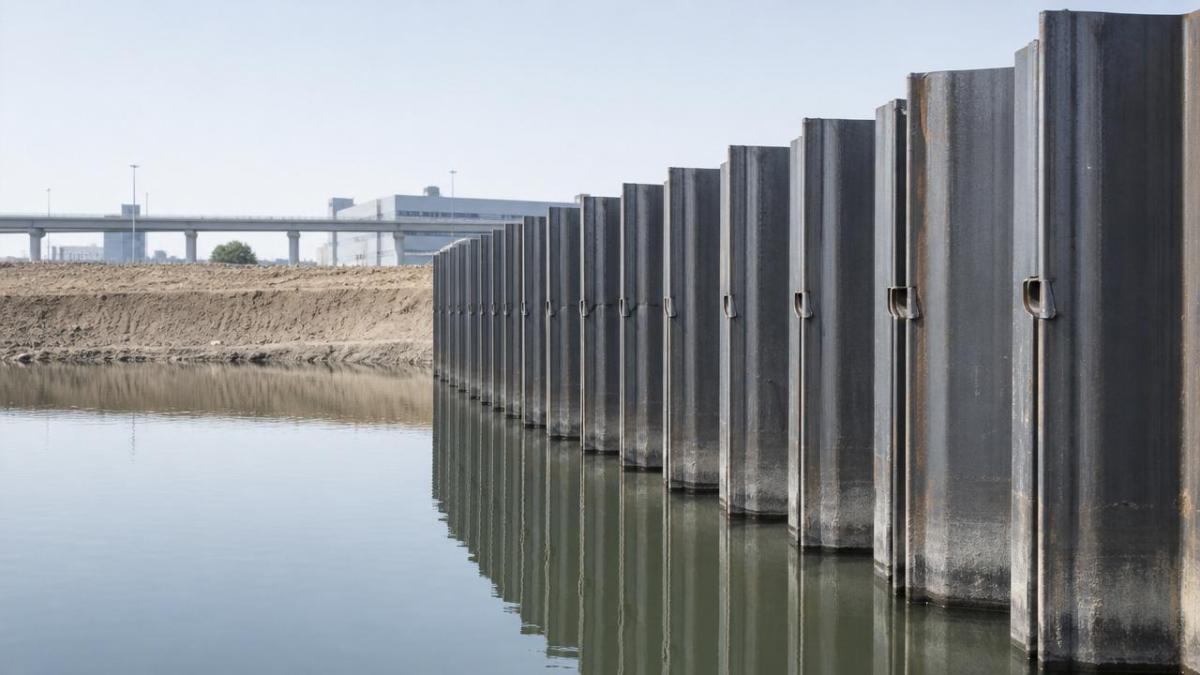 Steel Sheet Pile for Retaining Walls: Design Notes